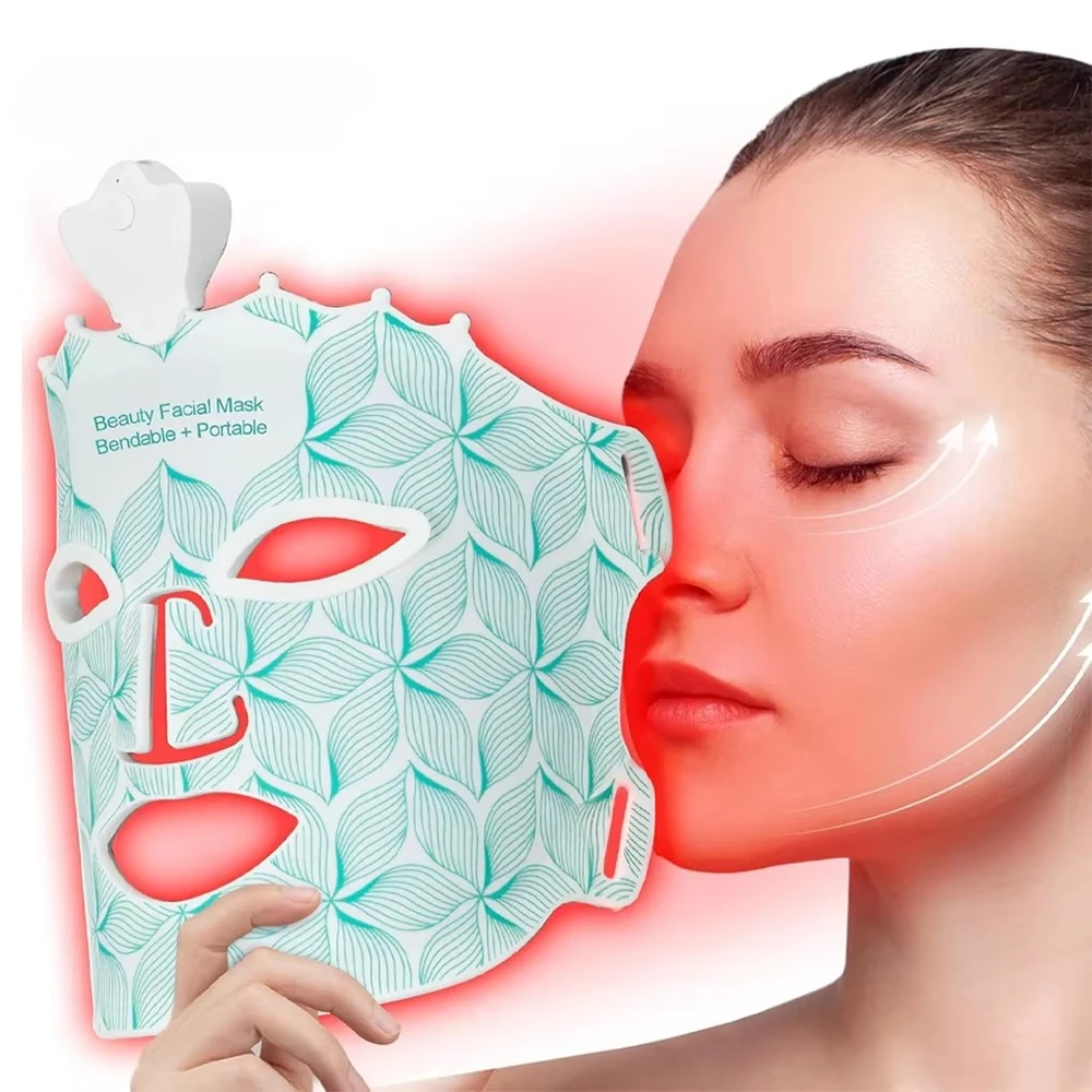 New Home Beauty Equipment OEM 7 Color Light Emitting Diode Mask Beauty Equipment Light Emitting Diode Mask