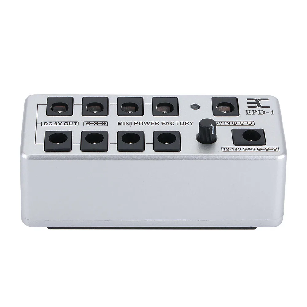 ENO EPD-1 Guitar Effect Pedal Power Supply Multi-Channel 9V Power Box 8 Outputs Support Guitar Pedal Power Supply System Parts