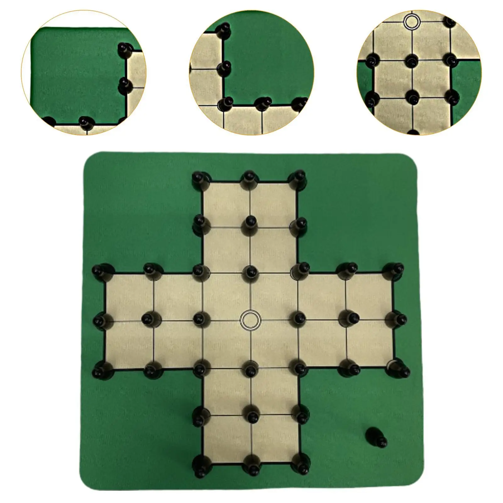 Juego de solitario para entrenamiento cerebral, rompecabezas, juego de tableros para niños, niñas, adultos y adolescentes