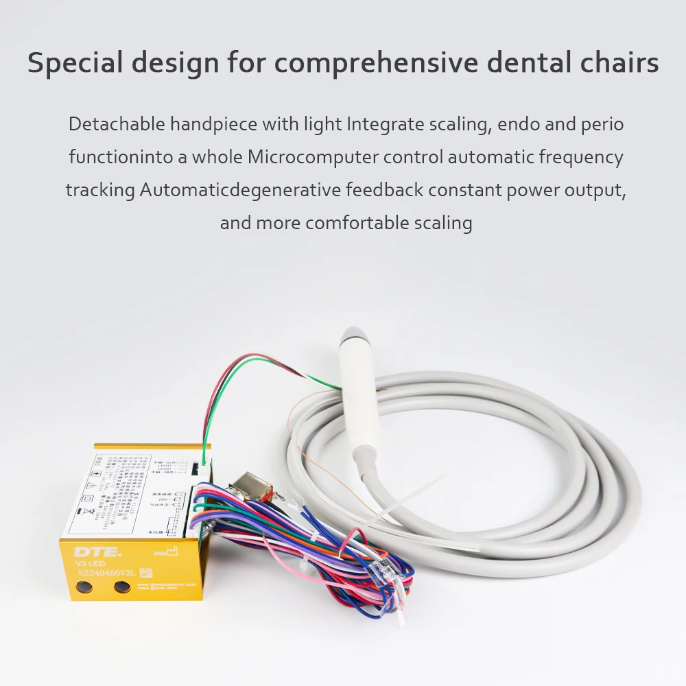 Dental DTE V3 Ultrasonic Scaler With LED Light Built in Scaler For Dentist Chair Unit for teeth cleaning whitening - Image 5