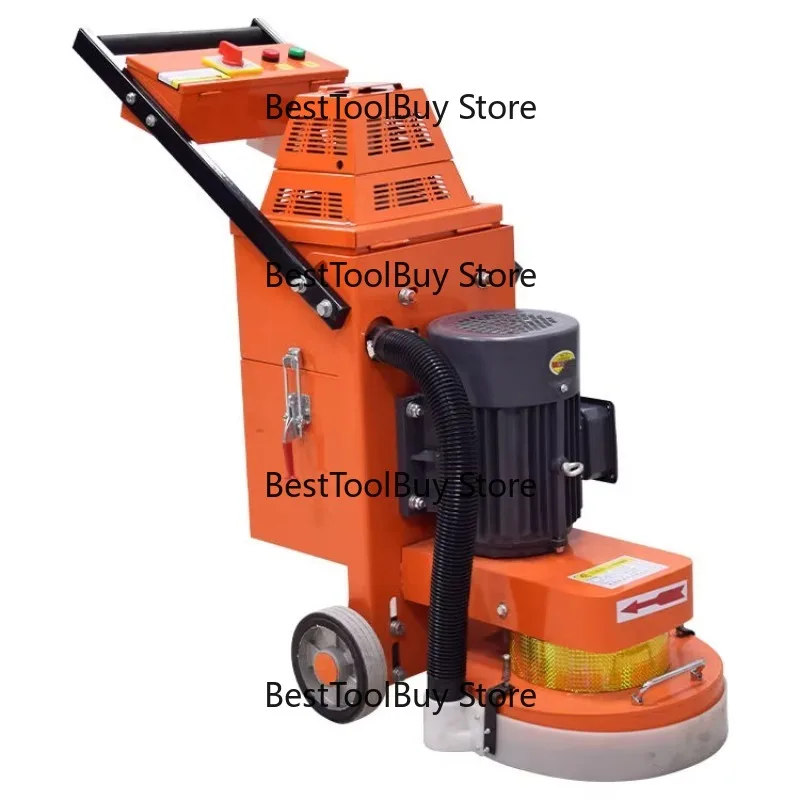

300mm Concrete Floor Grinder 750w Powerful Vacuum Fan, Zero Dust Residue Epoxy Floor Grinder