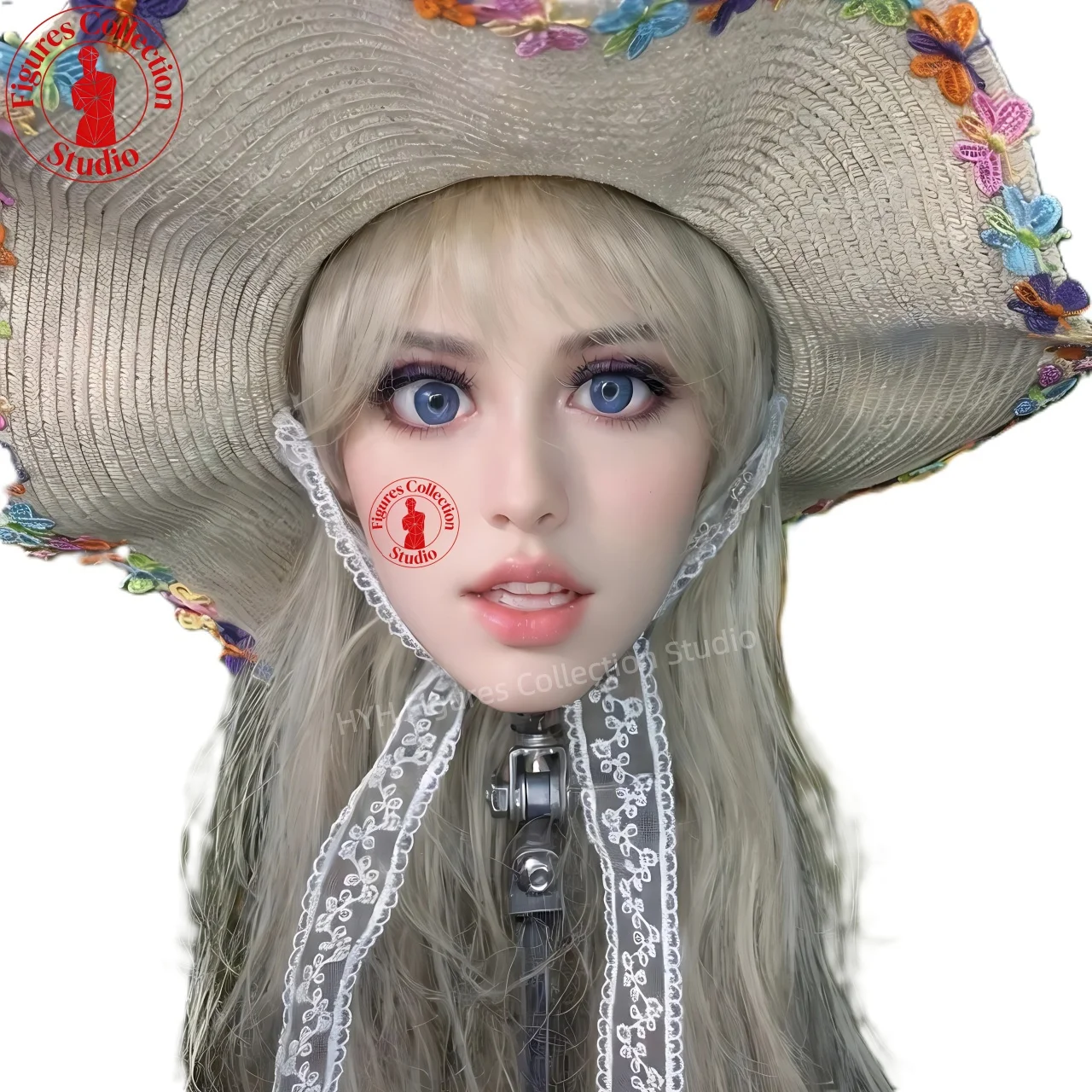 

Манекен головы Studio Makeup Head HYH-THB-KX-0014 в натуральную величину, интерфейс M16, для причесок, украшений, фотографии