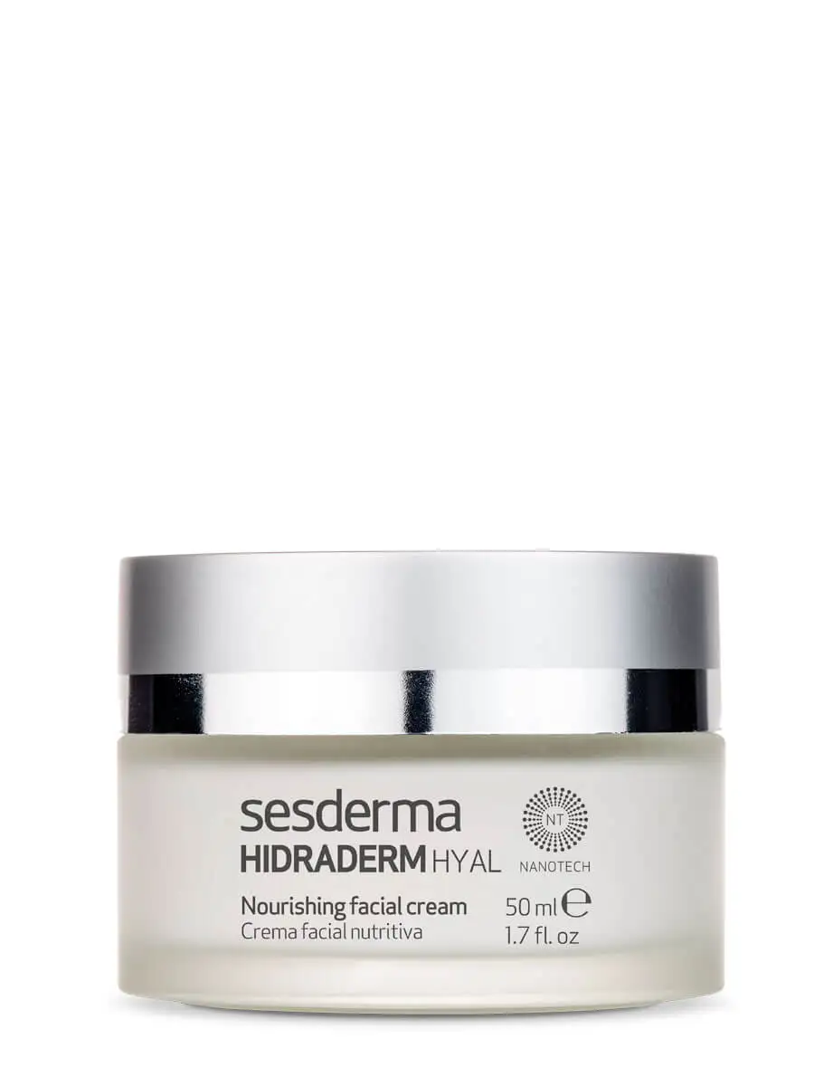 Sesderma hidraderm hyal nourishing facial cream 50 ml-multilayer deep hydration.