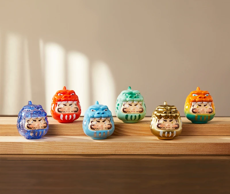 

PP X MONSTER Good Lucky today Daruma Series 2 Blind Box Toys Cute Anime Action Figure Doll Mystery Box kawaii Collection Gift