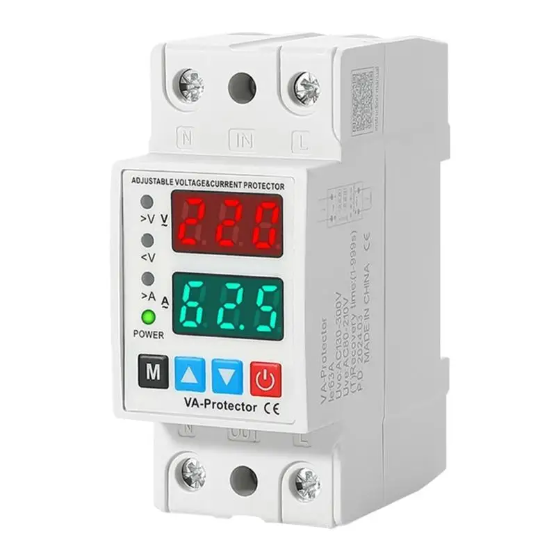 

652F Voltages Protectors Over Voltages Current & Under Voltages Protective Device Intelligent Relays Reset Protectors