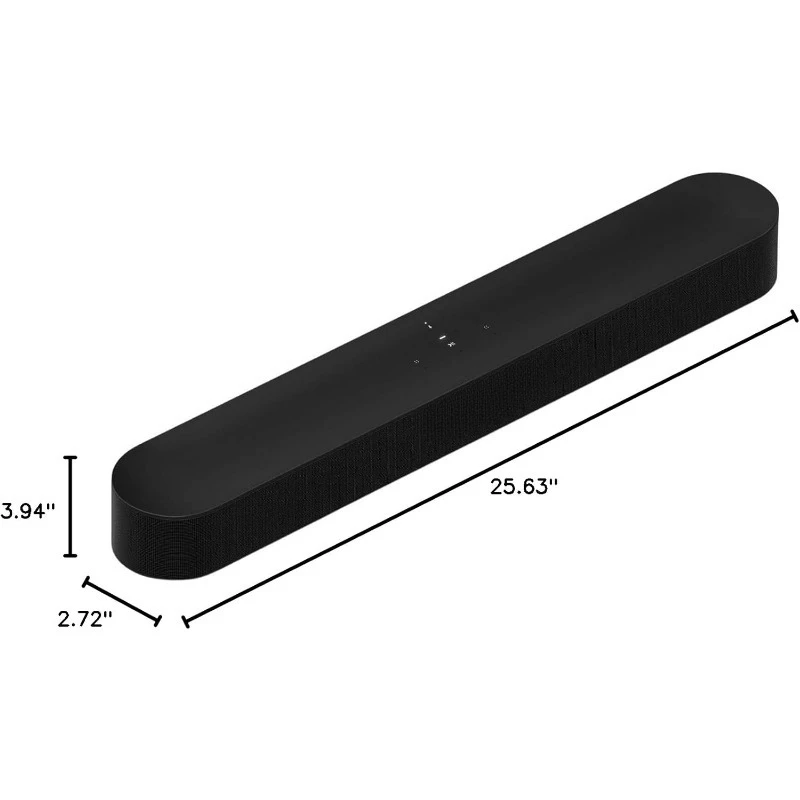 Beam Gen 2 - Black - Soundbar with Dolby Atmos，home.