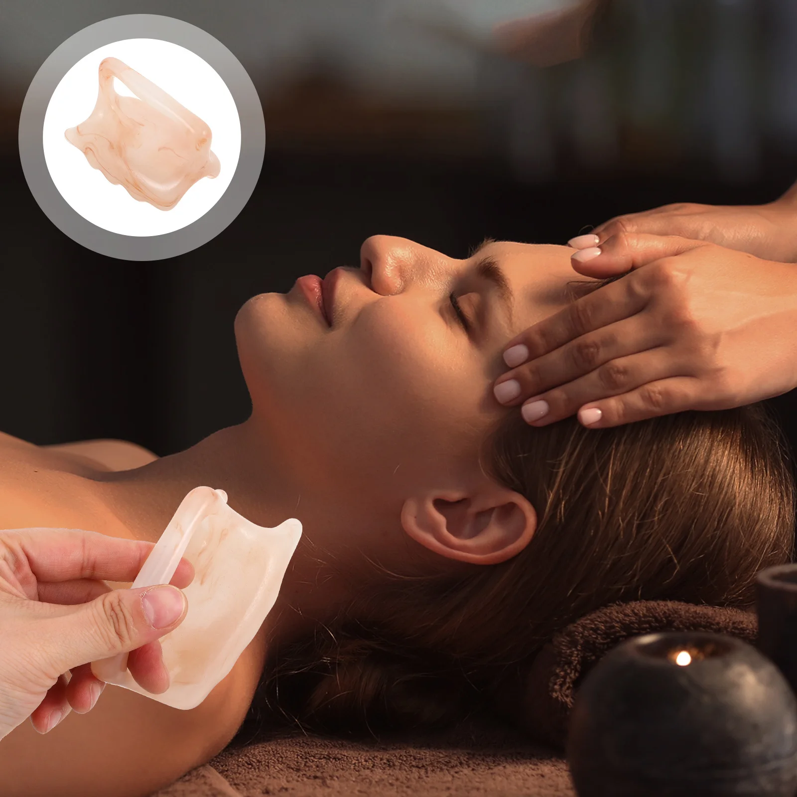 

Wooden Gua Sha Massage Comb Handheld Trigger Point Tool Full Body Acupressure Scraping Massager For Scalp Neck Back Muscle