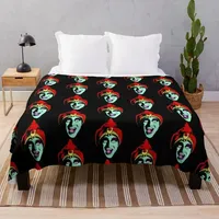 pee-wees-playhouse, 80s, jambi, peewee, pee wee herman, pee wees big adventure Throw Blanket Soft Plush Plaid Plaid Blankets