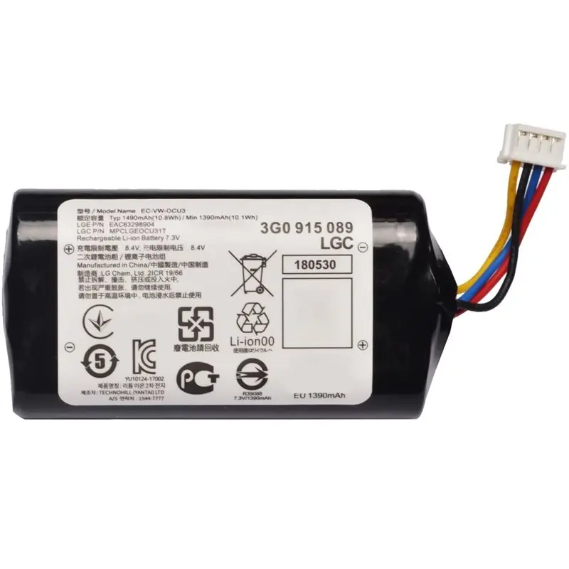 For Passat PHEV For Vehicle Backup Battery 7.3V 1390Mah Networking Module 3G0915089-L94A