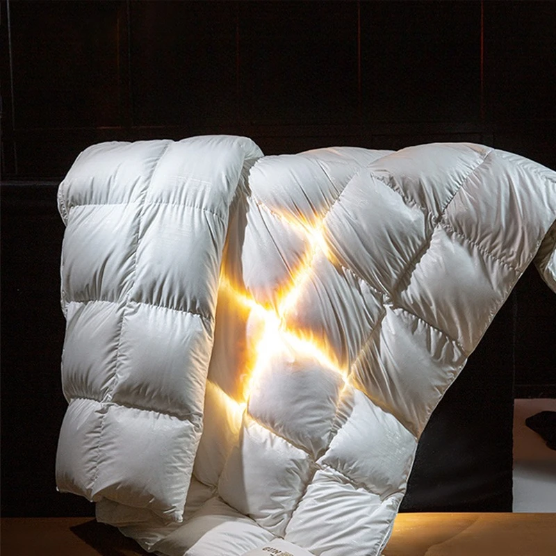 

Goose down quilt, silent, down, five stars, hotel, winter, thickened, white goose, quilt core