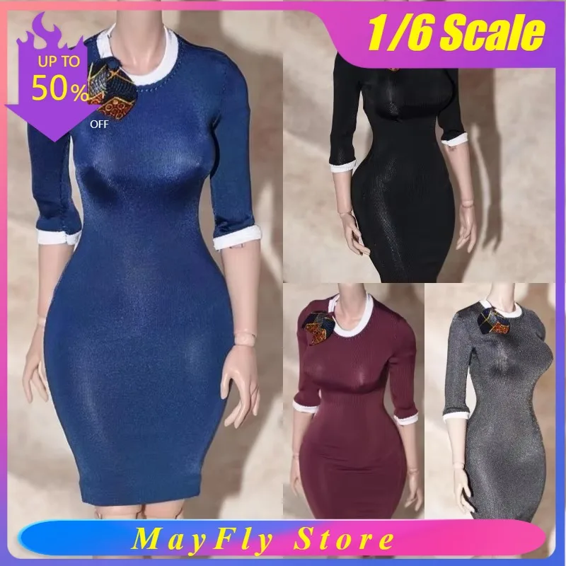 

Фигурки в масштабе 1/6, юбка, платье стюардессы, униформа, деловая одежда, костюм, пальто, одежда для 12-дюймовых фигурок солдат Tbl S07C PH Body
