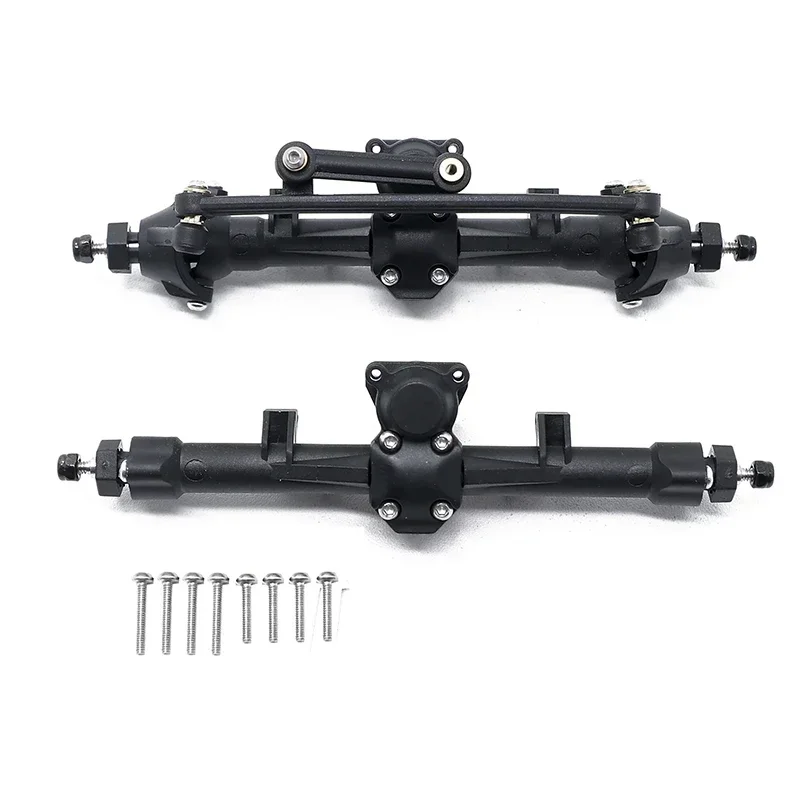 

Complete Front And Rear Portal Axle Set For 1/24 RC Crawler Car Axial SCX24 Gladiator Bronco C10 Deadbolt JLU