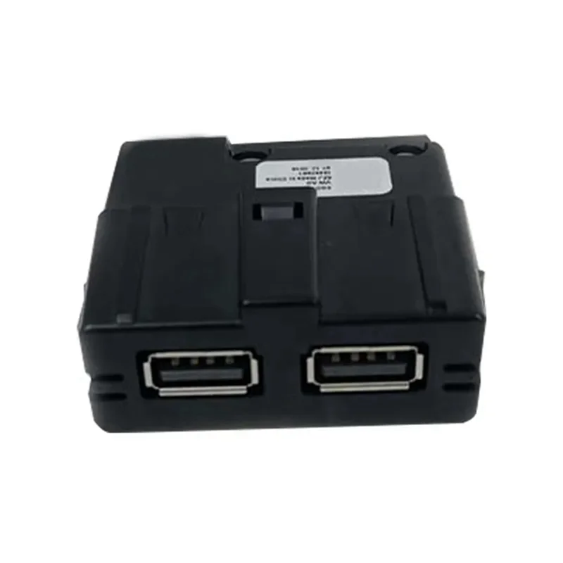 Prise USB pour siège arrière de voiture, 5QD 035 726 L, avec câble, pour accoudoir Skoda Kodiaq Karoq, adaptateur USB 5QD035726L, Durable, facile à installer, TCE