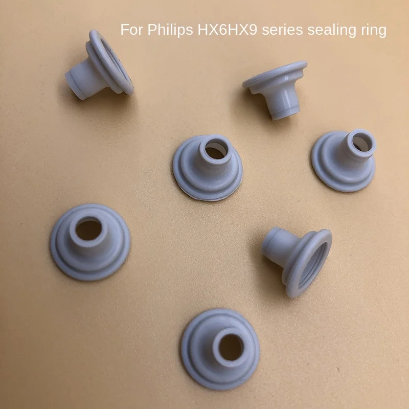 10Pcs Suitable for Philips Electric Toothbrush Head Sealing Ring Waterproof Ring Repair HX6 Series HX9 Series HX6730