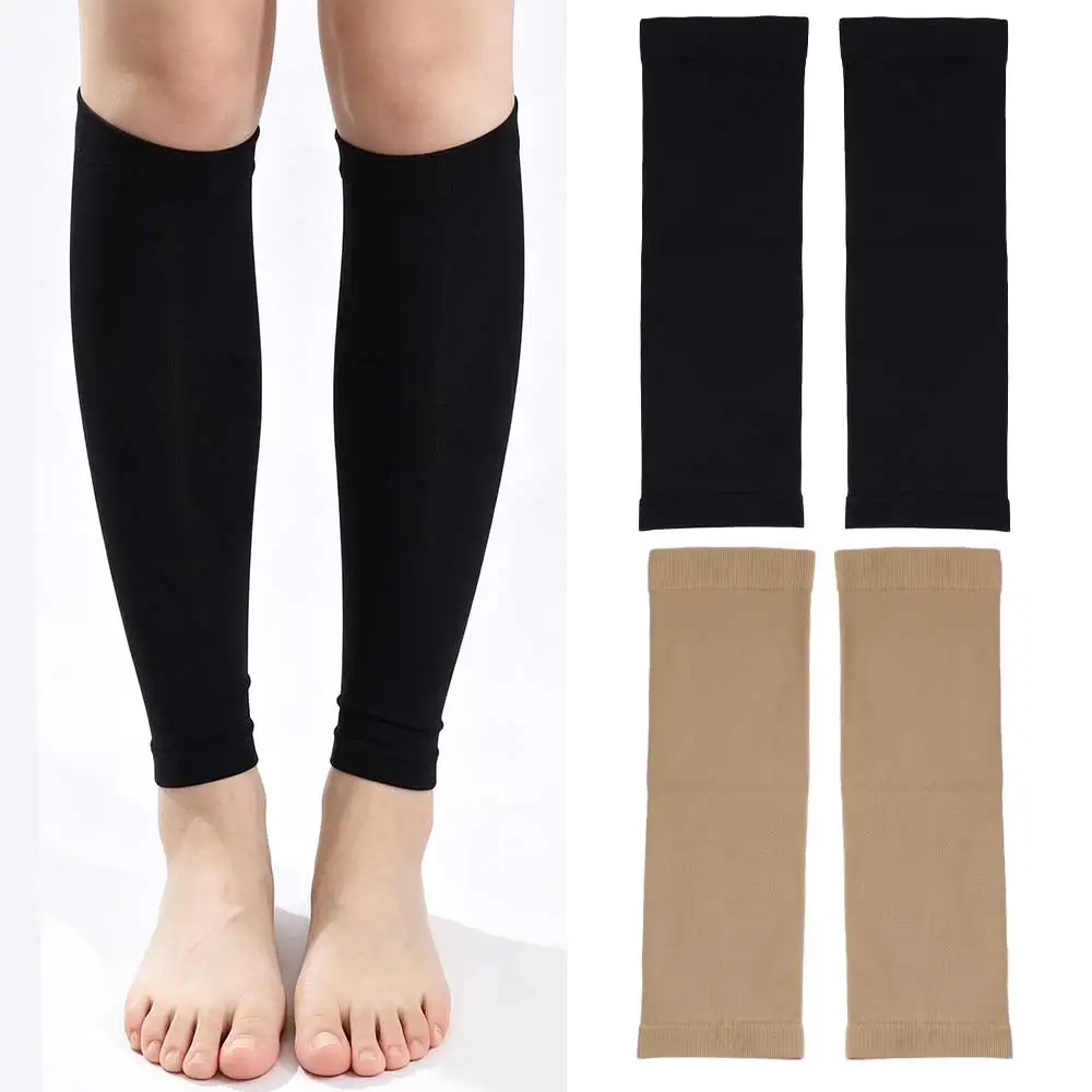 Sports Nylon Elastic Socks Breathable Calf Style Compression Stockings Thin 1 Pair Leggings Socks Preventing Varicose Veins