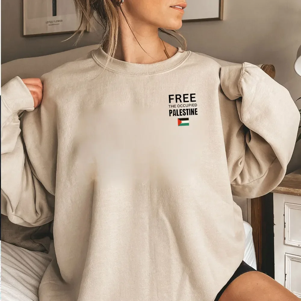 เสื้อกันหนาวสตรีแฟชั่นผู้หญิง Harajuku ความงามกราฟิก Unisex ฤดูใบไม้ร่วงฤดูหนาว Vintage Casual Pullover เสื้อ Bluzy