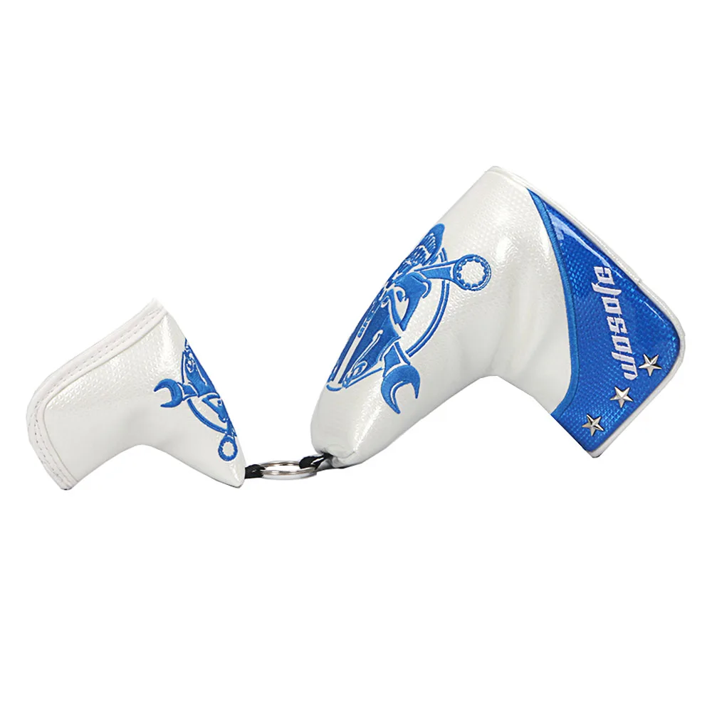 

Крышка для клюшки для гольфа, магнит из искусственной кожи, закрытый защитный чехол, втулка для толкателя, крышка головки стержня, одна форма, высококачественный кристалл, новая модель