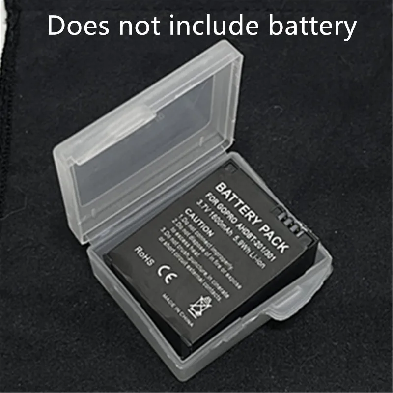 1-20Pcs AHDBT-301 Battery Cover Protect case for GoPro Hero 3 Go Pro hero 3 3+ Action Camera Battery