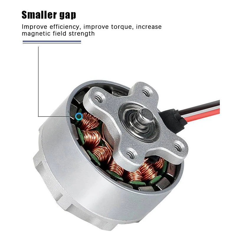 HUA 1Pc 1504 브러시리스 모터 7.4V 팬틸트 항공기 4축 원격 제어 비행기 쿼드콥터 모델 항공기 액세서리