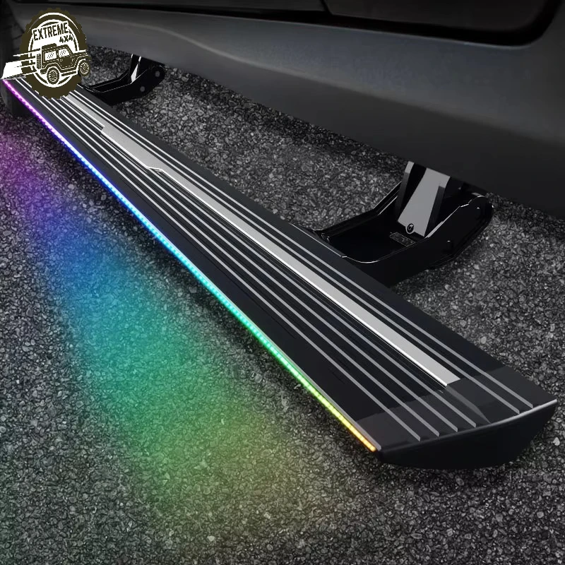 

Automobile Electric Pedal Aluminum Running Board Automatic Telescopic Pedal for BYD Tang EV 2019-2020 Electric Side Step