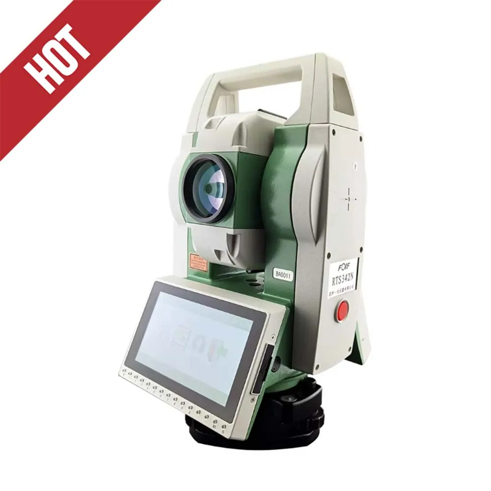 Total Station FOIF RTS342N Measurement Equipment Android System, 1000m Prism Free High Precision