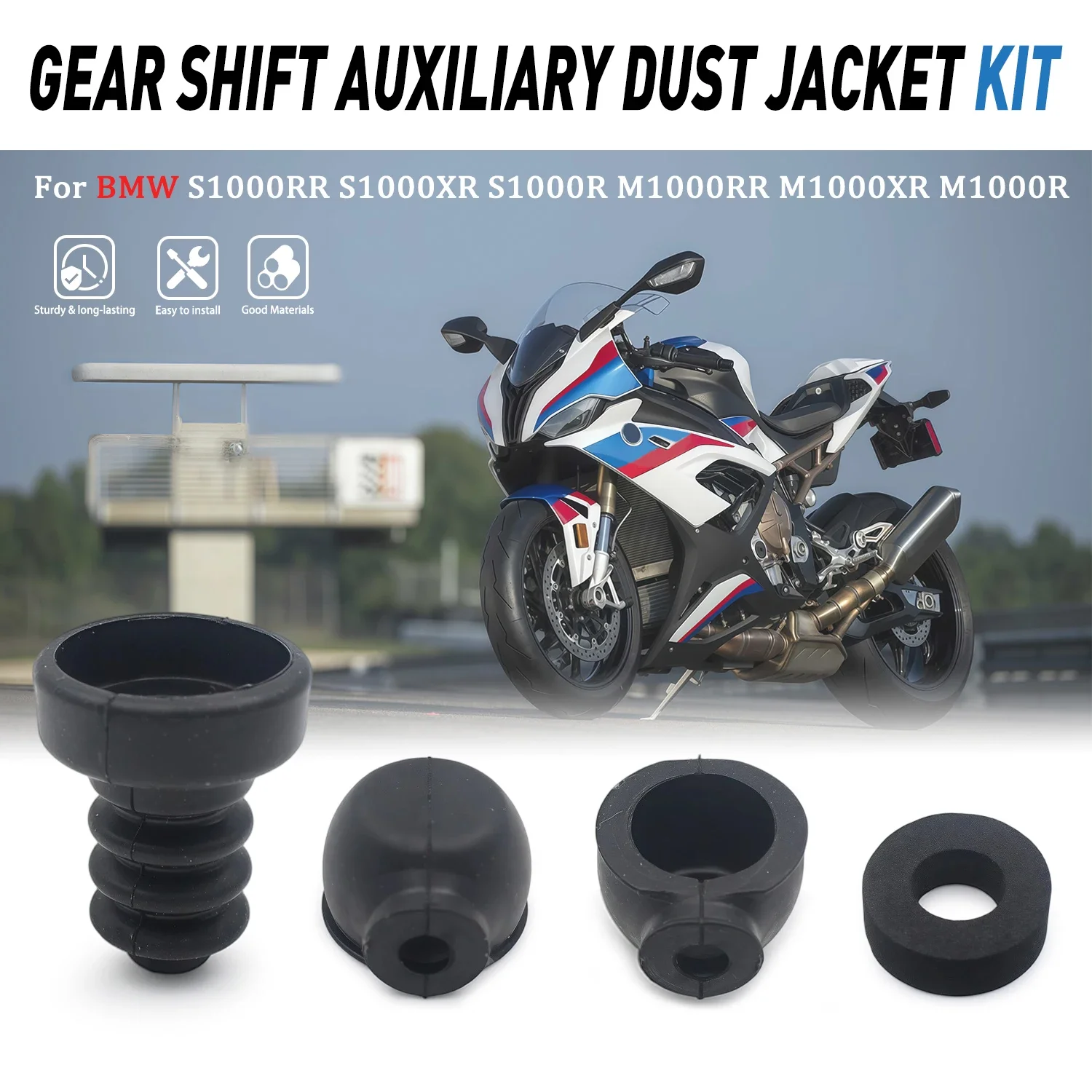 Getriebe-Schaltstangen-Staubschutz-Kit für BMW S1000RR S1000XR S1000R M1000RR M1000XR M1000R 2020 2021 2022 2023 2024 2025