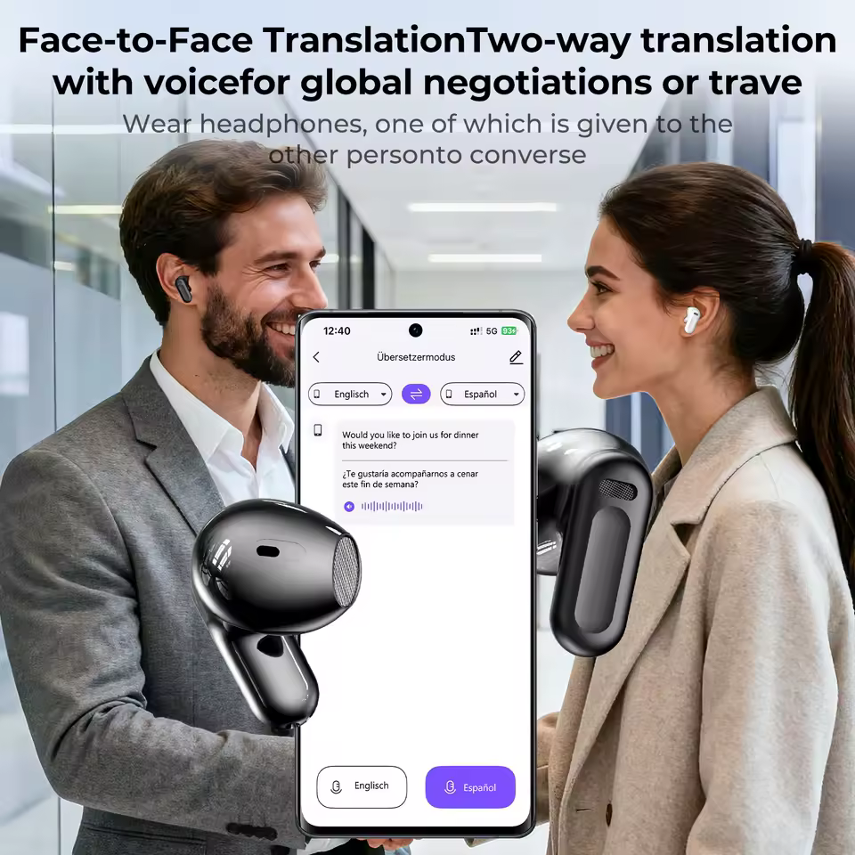 AI 이어폰 스크린 기능