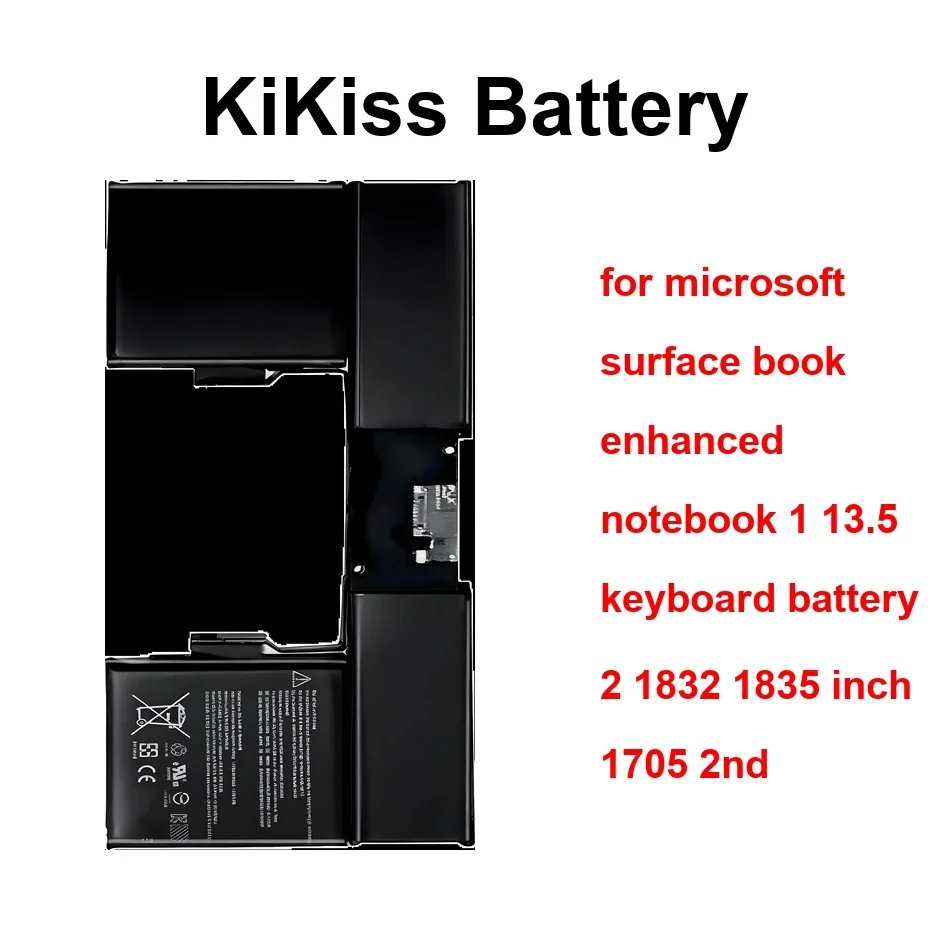 

Tablet Battery Durable 0-8030Mah For Microsoft Surface Book Enhanced Notebook 1 13.5 Keyboard 2 1832 1835 Inch 1705 2ND