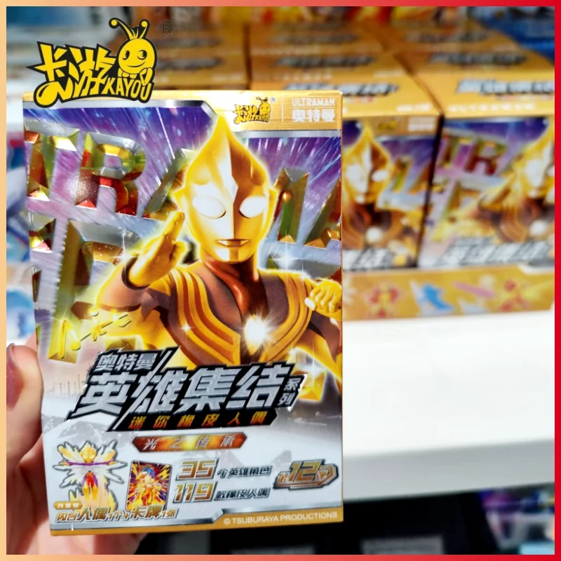 

Оригинальная резиновая фигурка KAYOU Ultraman: Hero Gathering Series 12 — наследие света — периферийные устройства аниме, флэш-карта, подарки, игрушки
