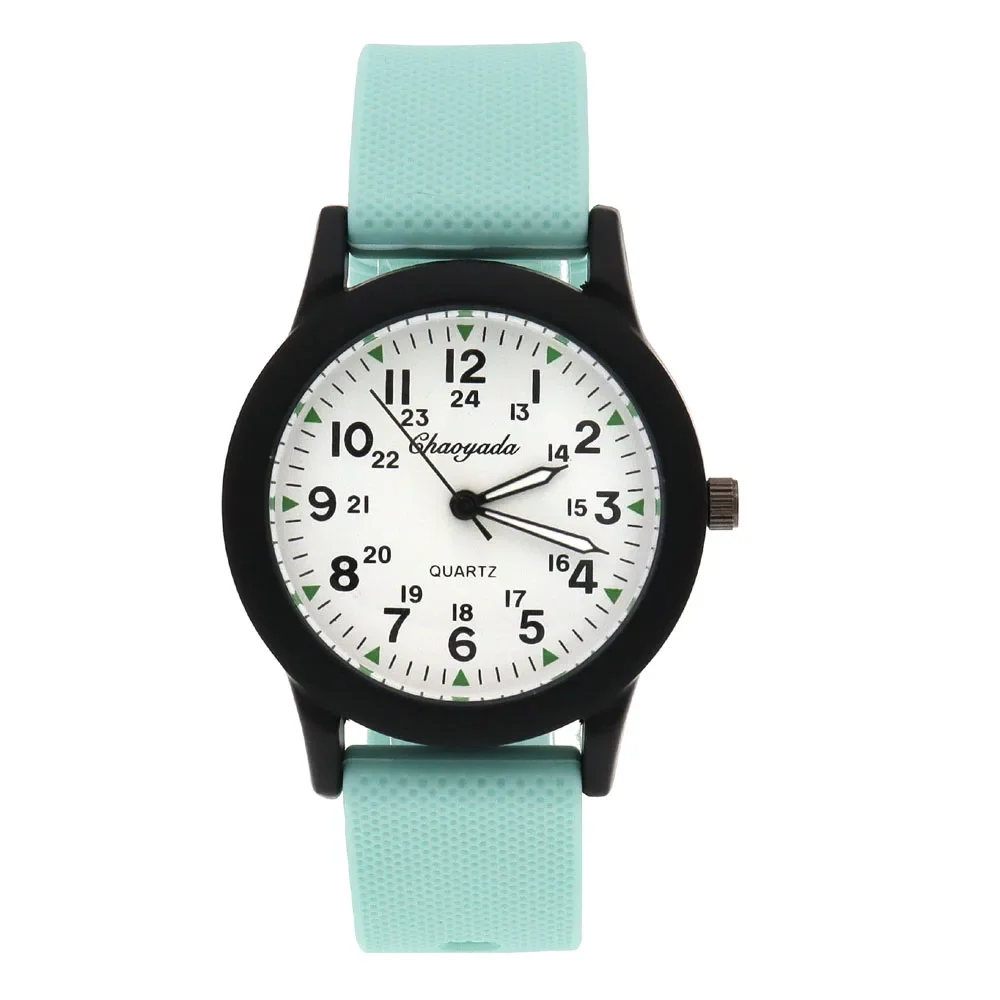 العلامة التجارية عالية الجودة أزياء الأطفال بنين بنات 60 دقيقة كوارتز ساعات المعصم الطلاب امتحان الساعات سيليكون حزام دروبشيبينغ