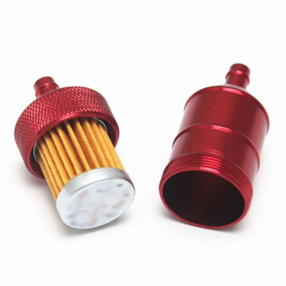 ATV Repair Motorcycle Maintenance Aluminum Alloy Fuel Filter Carbureted Motorcycle Compatible Dirt Bike Fuel Filter