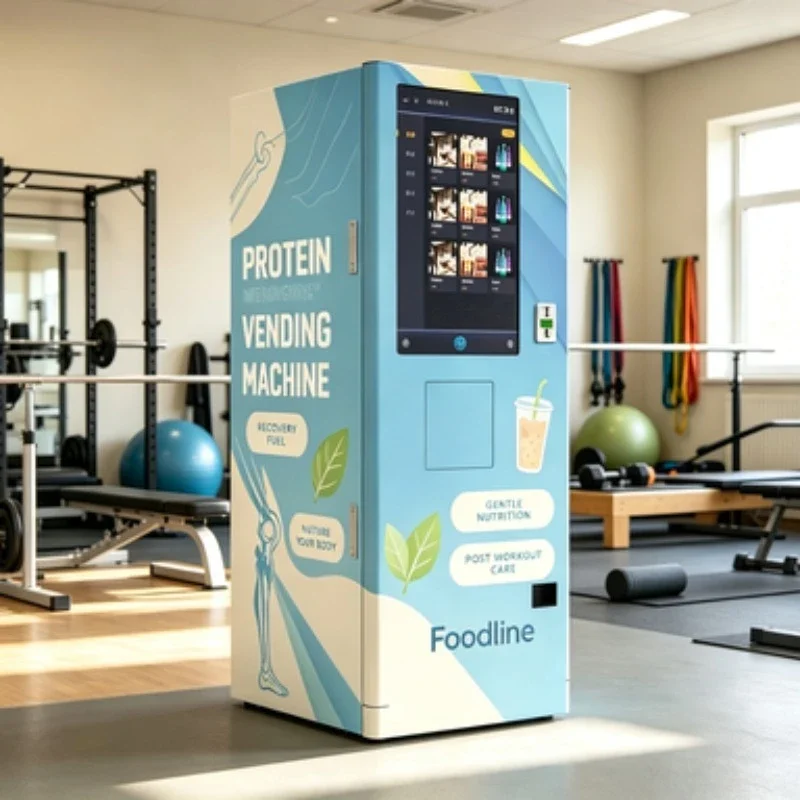 FL Customized Protein Shake Powder Dispenser Commercial High Capacity Customizable Automatic Beverage Vending Machine