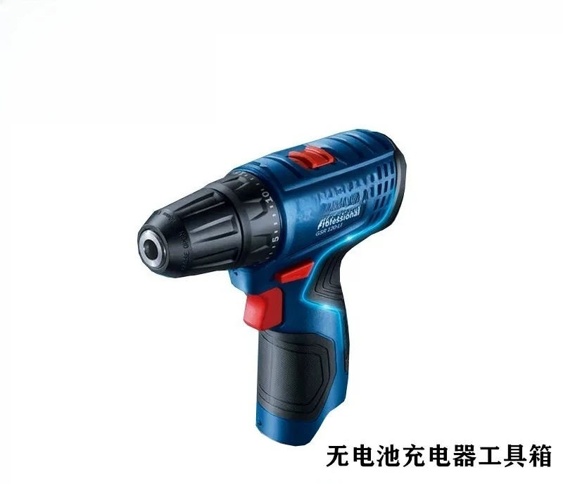 The bare body of the handheld drill does not include a battery charger and is compatible with Bosch GSR120-LI replacement parts
