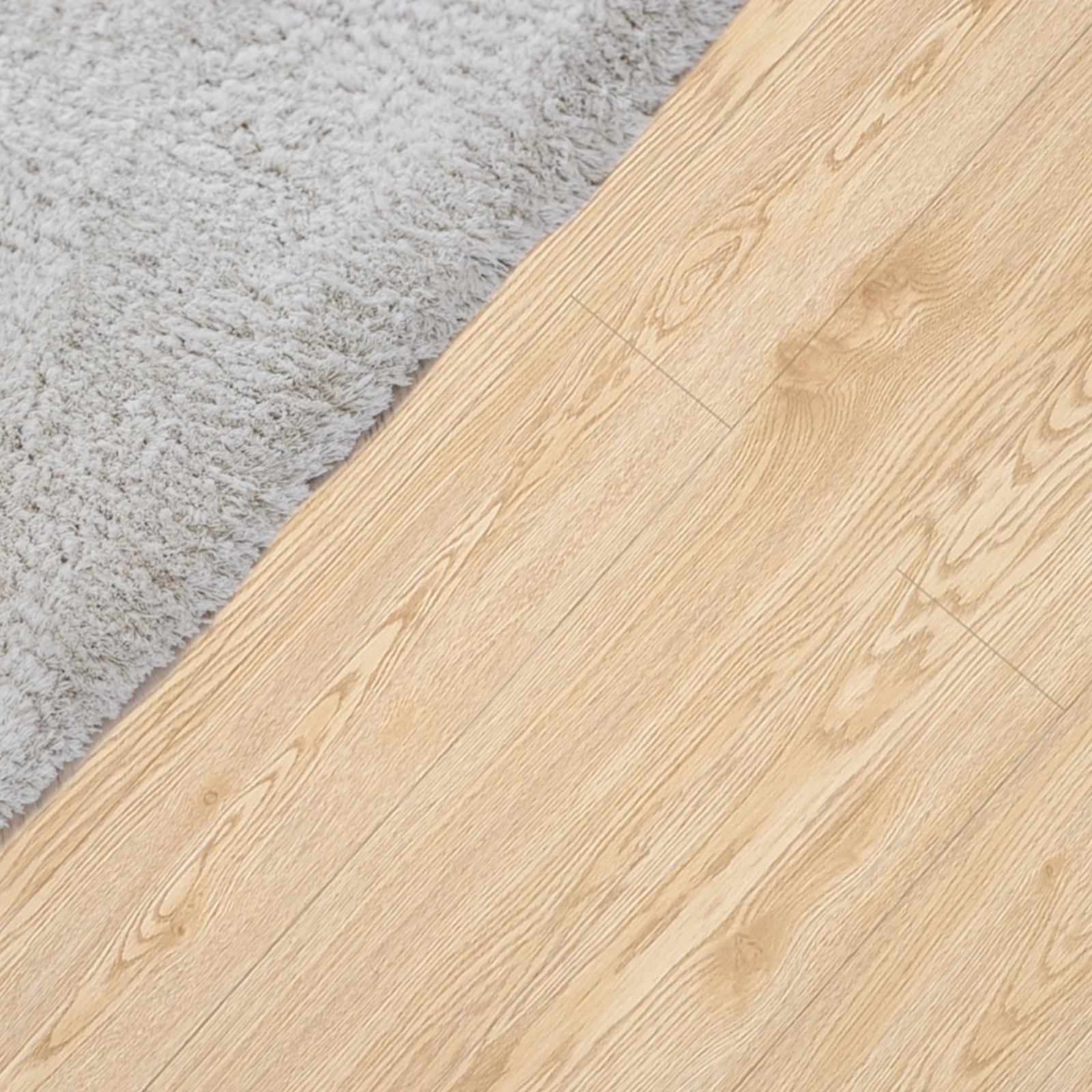 1 Roll 3x0.6m PVC Self Adhesive Floor Tiles Peel and Stick Flooring Sheets Easy Install Removable Waterproof for Kitchen