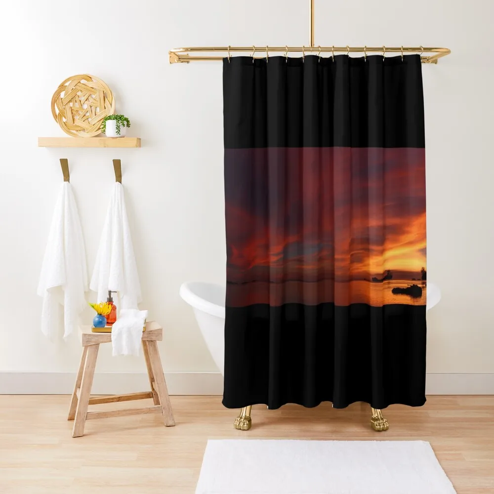 

Apaca Point Shower Curtain Anime Bathroom Waterproof Shower And Anti-Mold Shower For Bathrooms Waterproof Curtain