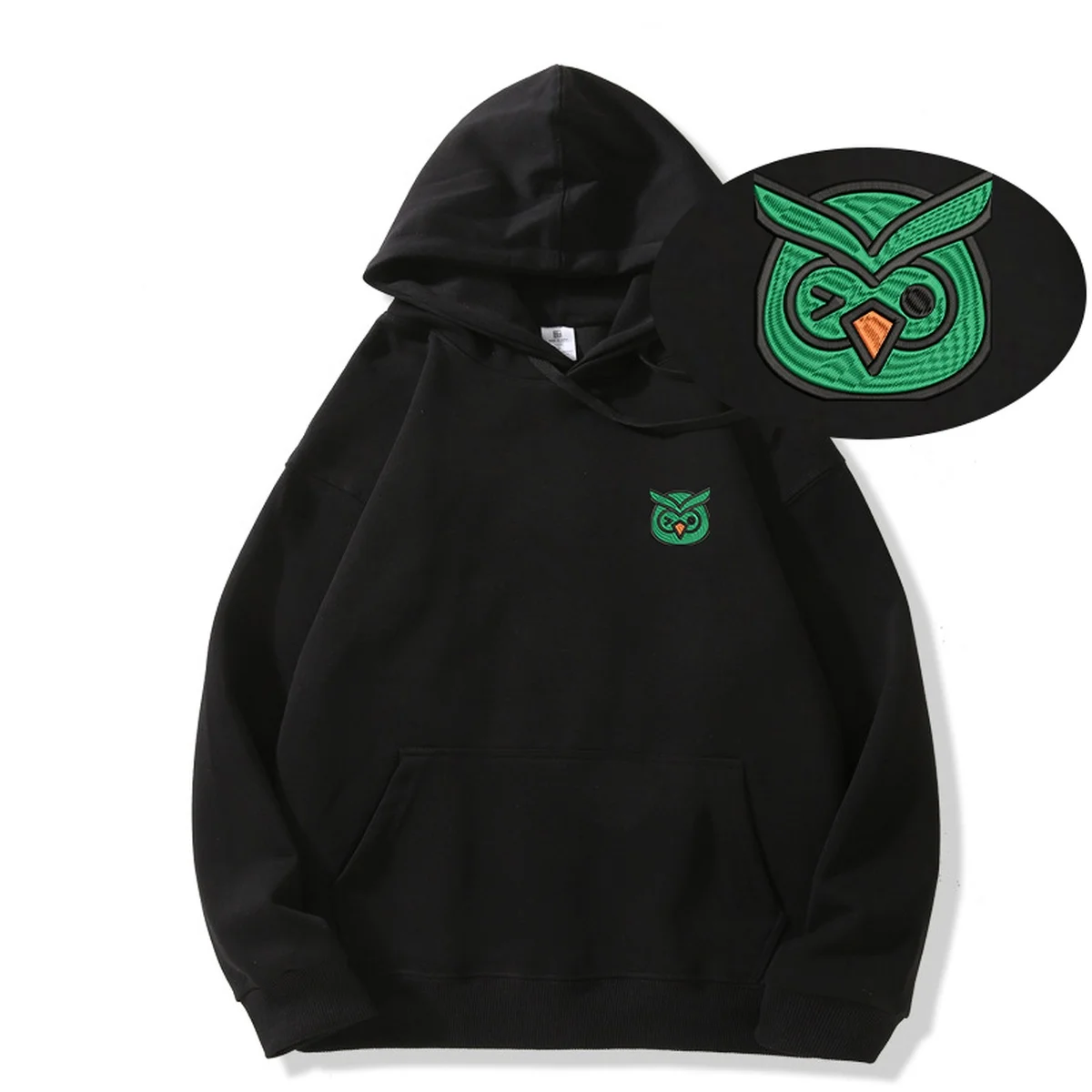 

Premium Owl Embroidery Hoodie | Y2K Streetwear for Men Women - man clothing sudaderas Cycling Embroideried Sweatshirt Hoodies