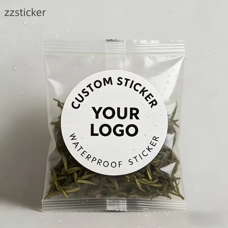 Custom Waterproof High-Quality Stickers for Food Perfume Cosmetics Bottles Personalized Label Free Shipping