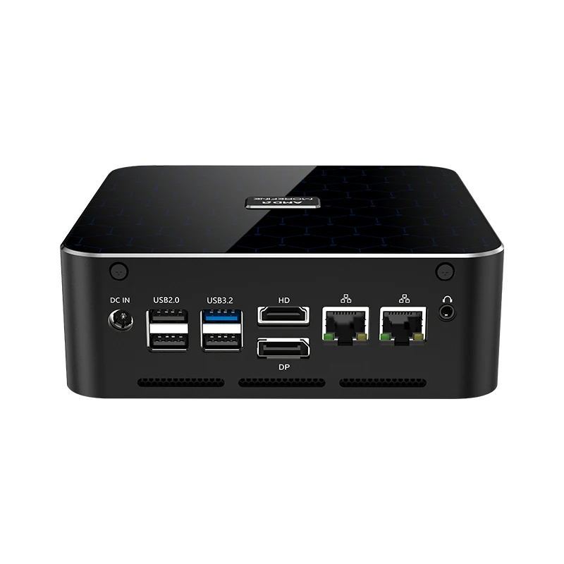 Gaming Mini PC with Ryzen9 7940HS 2x DDR5 4800MHz 2x M.2 NVME Pcie4.0 2x2.5G LAN support WIFI6 Bluetooth HDMI2.1 Type-C Computer