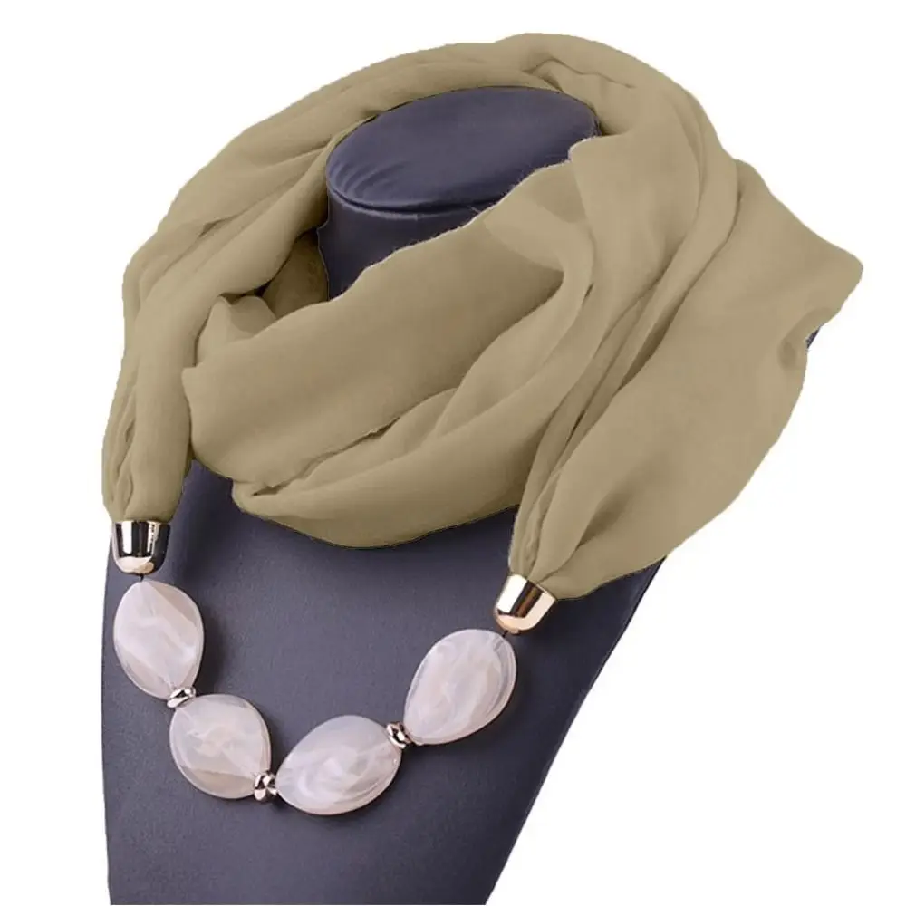 1 шт. новый этнический женский шарф, подвеска из смолы, ожерелье из бисера, шарф, хлопковые льняные платки на голову, костюм, украшения из бисера, аксессуары