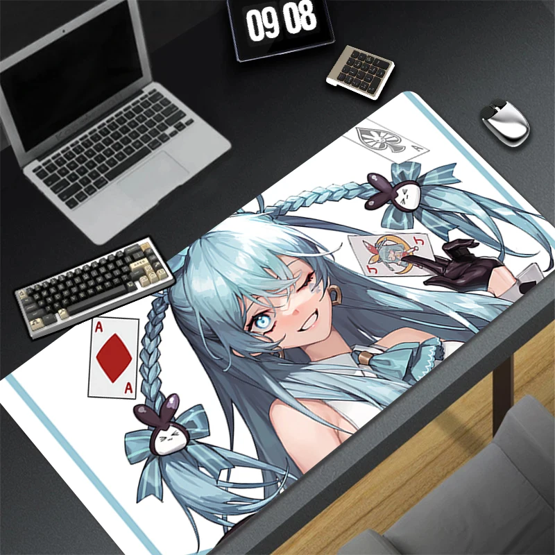 

Anime Black Survival Eternal Return Mousepad Gamer Gaming Mouse Pad Desk Mat Playmat Computer and Office Cabinet Keyboard Pad