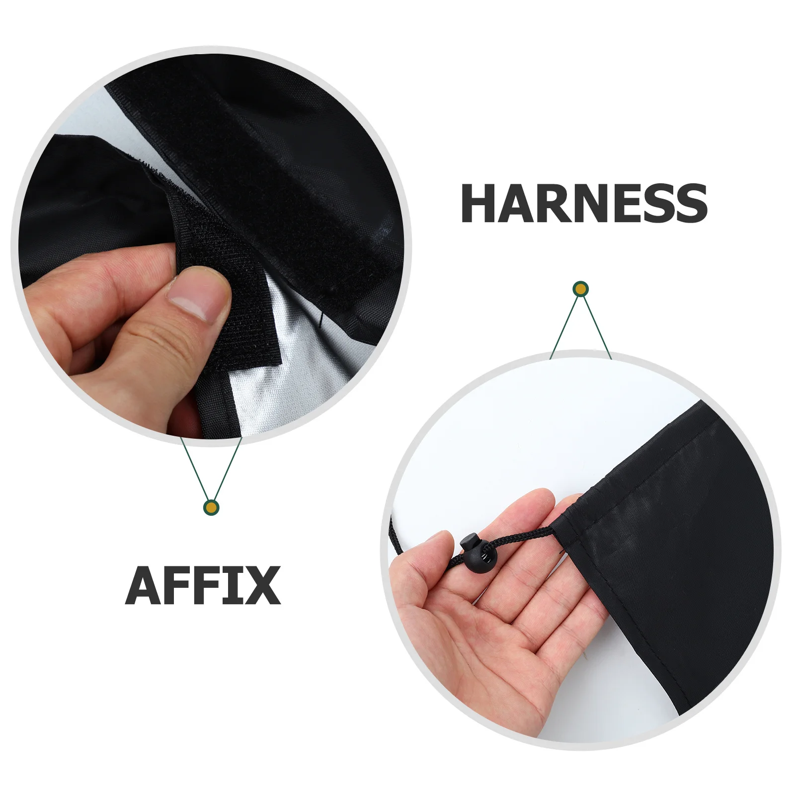 غطاء حمام السباحة أسود شديد التحمل مقاوم للماء ومتين وغطاء بطانية شمسية لحمام السباحة الداخلي #6