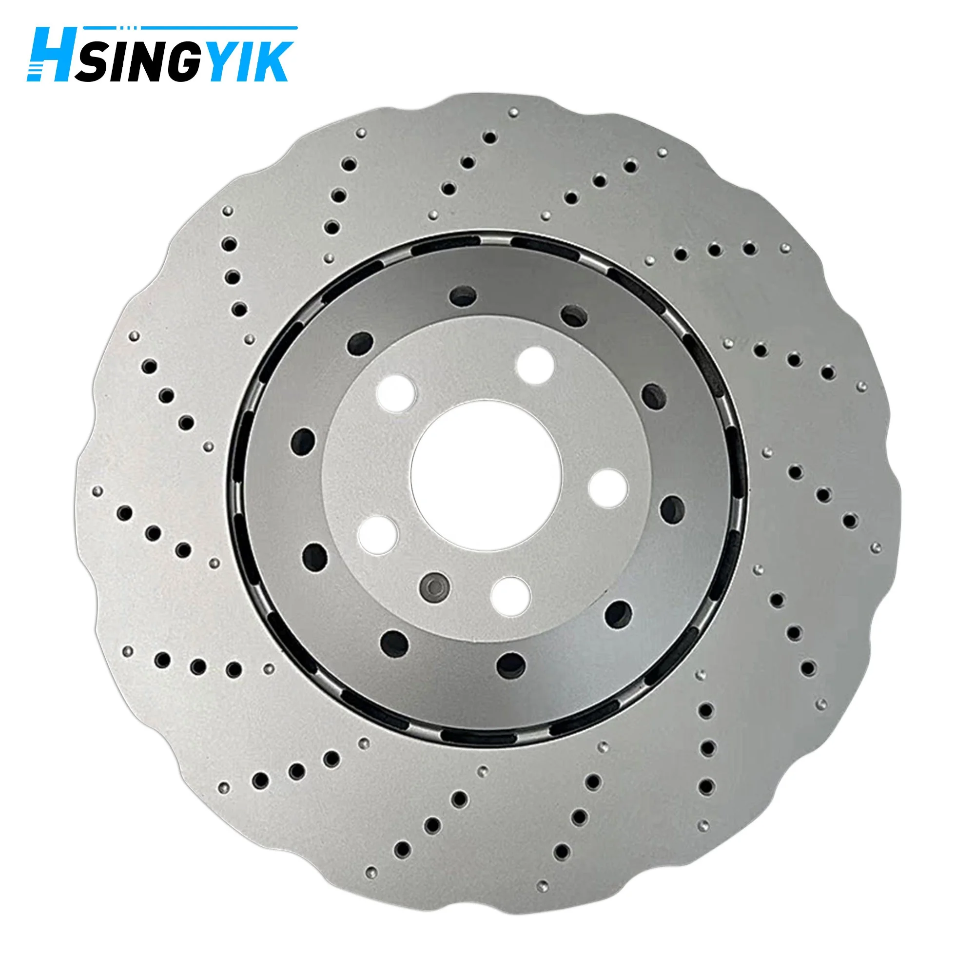 

2026 New Front Brake Disc Rotor for Au di A6 C7 A7 RS6 RS7 Quattro OE 4G0615301E 390X36MM