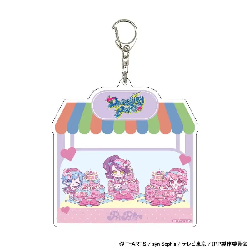 Pripara Plate Desk Decor Tenth Anniversary Cake Standing Do Re Collection Ornament Accesorios Mi Fa Acrylic Doll So La Si Model