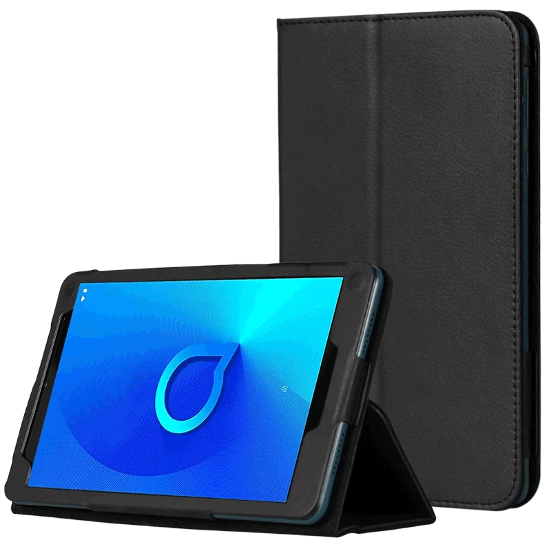 

Чехол из искусственной кожи с подставкой Alcatel 3T 2020, регулируемый чехол для планшета Alcatel 3T 10, защитный чехол для задней панели 10,1 дюйма
