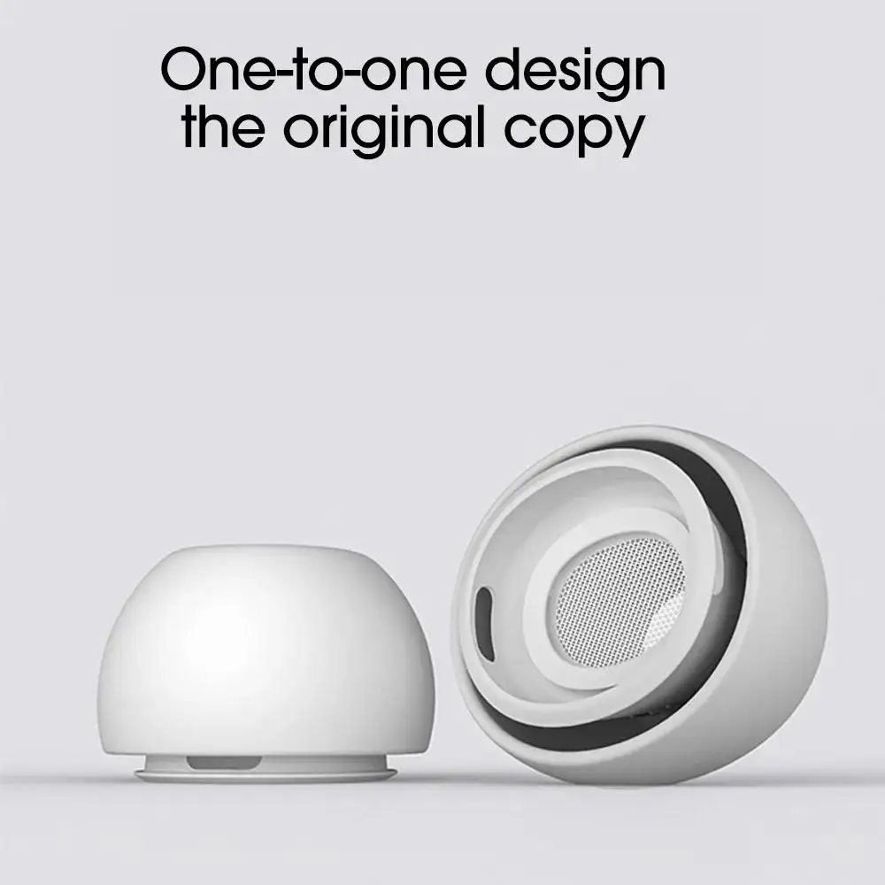 4 Pairs Ear Tips Protective Earbuds Cover Noise Reduction Hole Ear-pads For AirPods Pro/Pro 2 For Apple Airpods Pro 1st 2nd Gen