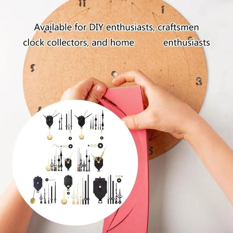 G92C Pendulum Clock Movement Kits Repair Parts with Hands Pointer Repairing Equipment