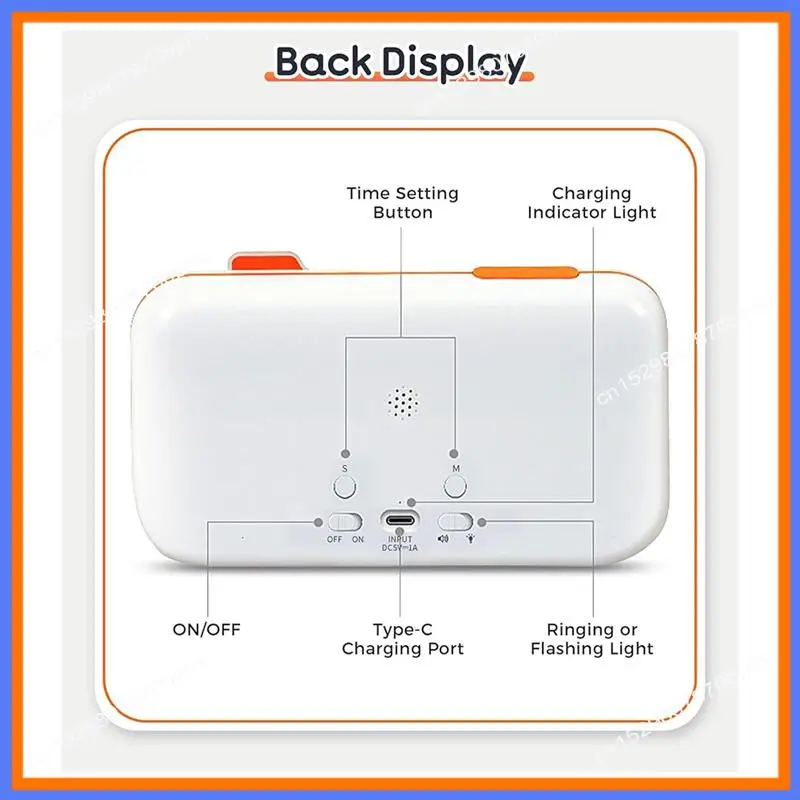 BAAE 3-In-1 Visual ADHD Timer For Kids & Adults With Planning Board, Task Timer, Chore Chart & Visual Schedule Planne