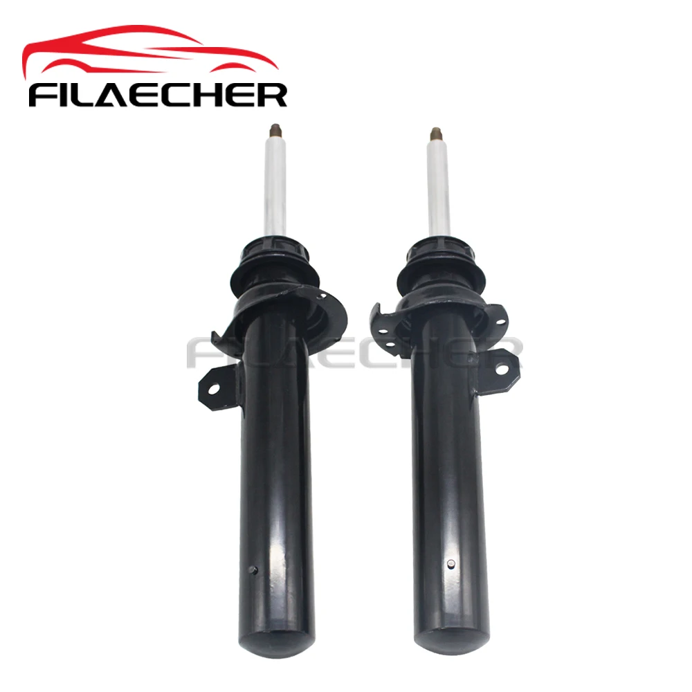 Pair Front Left & Right Air Suspension Shock Absorber Core With EDC For BMW F44 37106886489 37106886490