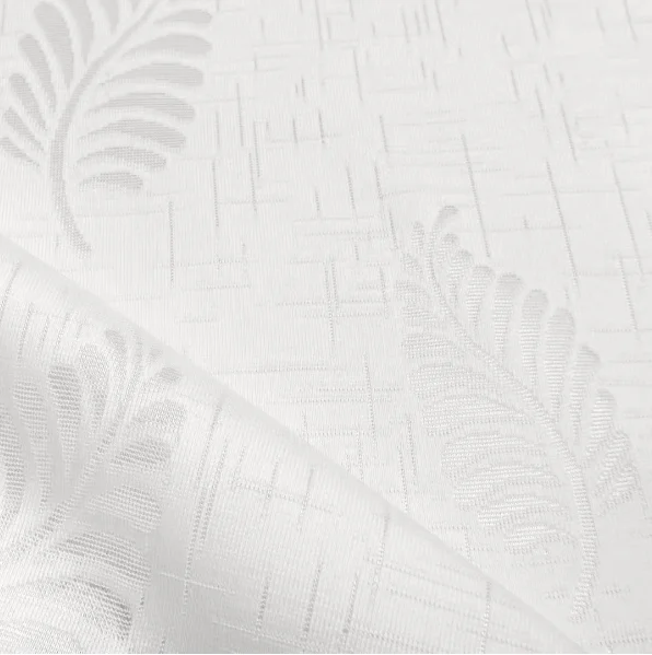 New Modern Simple Banana Leaf Jacquard Light-impermeable Curtains Living Room Bedroom Curtains