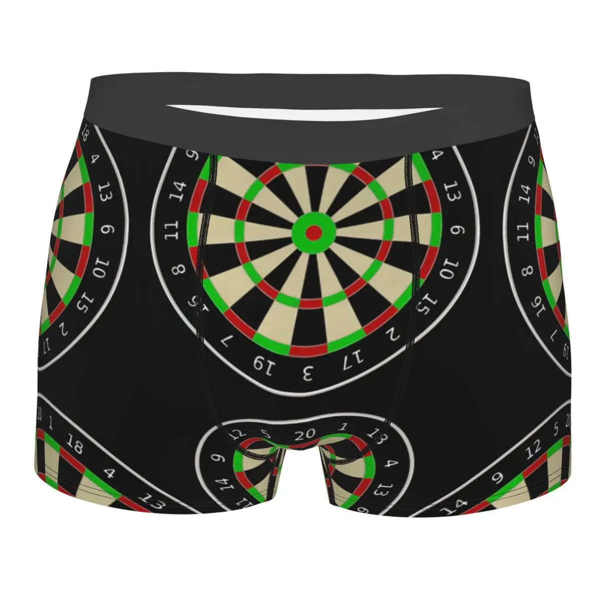 

Трусы-боксеры Dartboard мужские, дышащее нижнее белье, подарок на день рождения